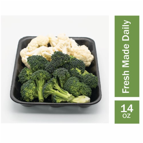 Broccoli & Cauliflower Small Tray Perspective: front
