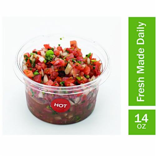 Fresh Hot Pico de Gallo Perspective: front