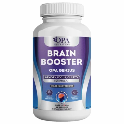 OPA NUTRITION Genius Brain & Focus, Memory, Mood, Clarity