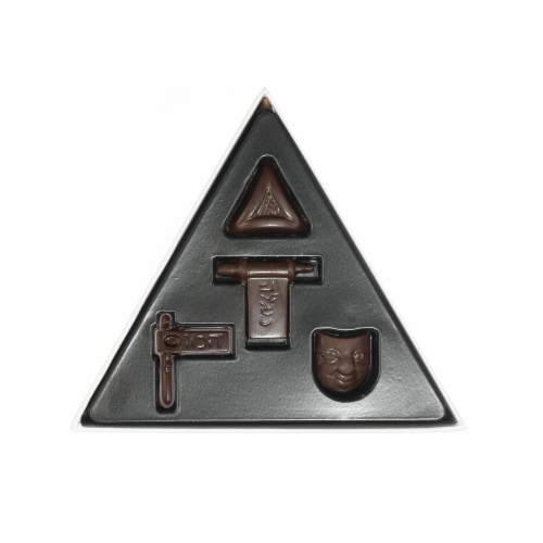 Nut & Candy Purim Chocolate Shapes Miniatures Perspective: front