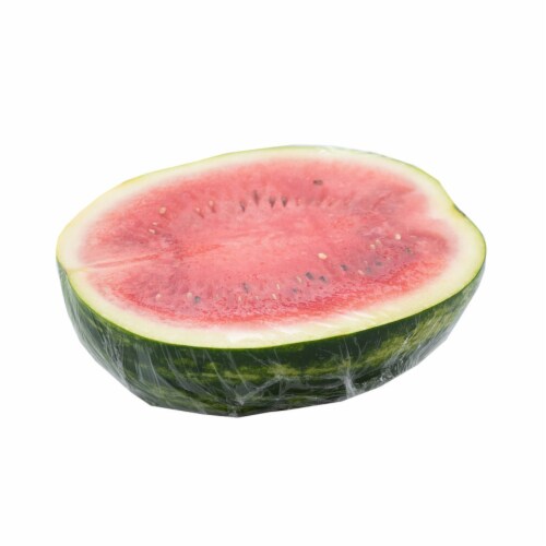 Fresh Cut Watermelon Half Perspective: front
