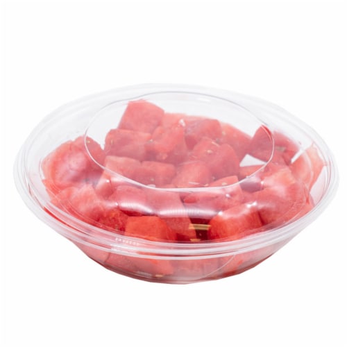 Fresh Cut Seedless Watermelon Perspective: front