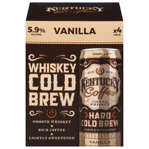 Kentucky™ Coffee Vanilla Whiskey Cold Brew Perspective: front