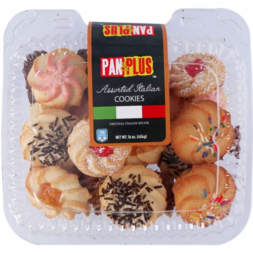 Pan & Plus® Italian Assorted Cookies Perspective: front
