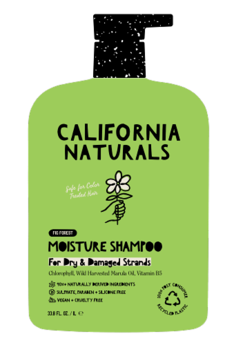 California Naturals Fig Forest Moisture Shampoo for Dry & Damaged Strands Perspective: front