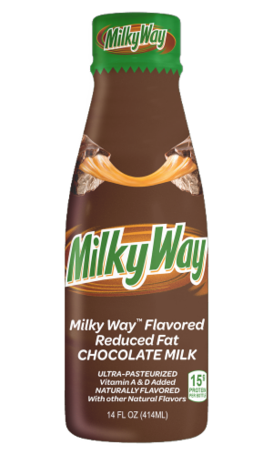 Milky Way™ Flavored Chocolate Milk Perspective: front