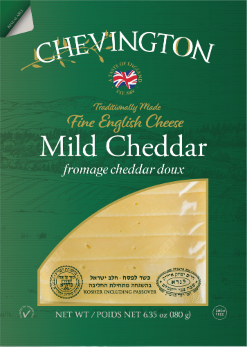 Chevington Mild Cheddar Sliced Cheese Perspective: front