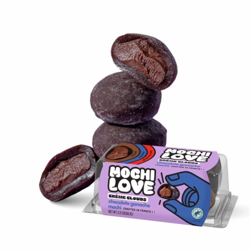 Mochi Love Chocolate Ganache Mochi Perspective: front