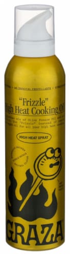 Graza® Frizzle High Heat Cooking Oil Spray Perspective: front