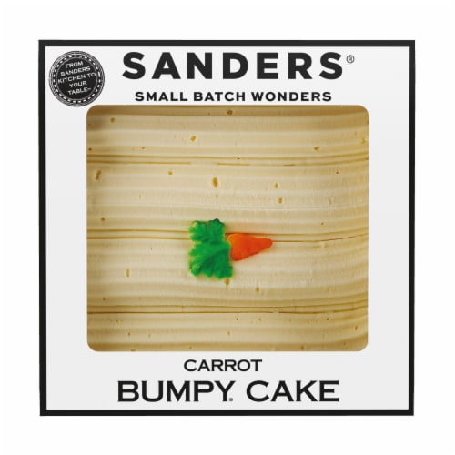 Sanders small batch wonders carrot bumpy cake 30 oz kroger