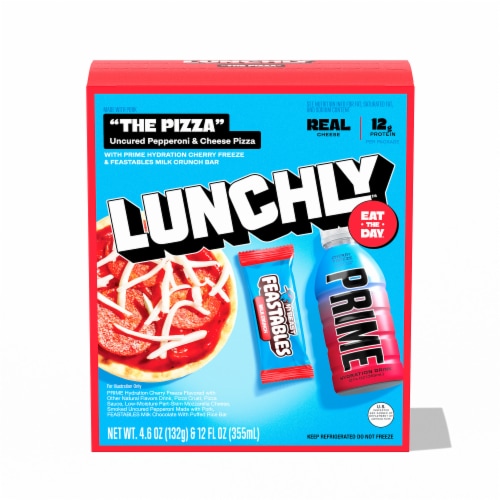 Lunchly™ The Pizza Lunch Kit Perspective: front