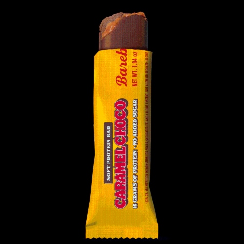 Barebells Soft Caramel Choco Protein Bar Perspective: front