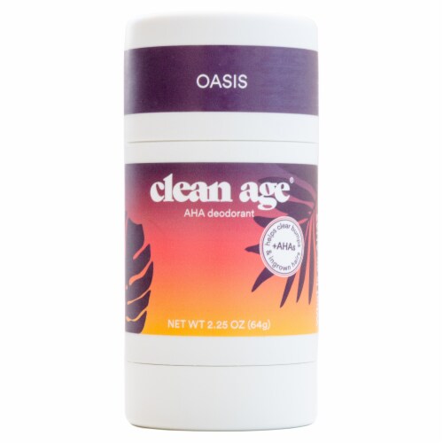 Clean Age® AHA Deodorant Oasis Perspective: front