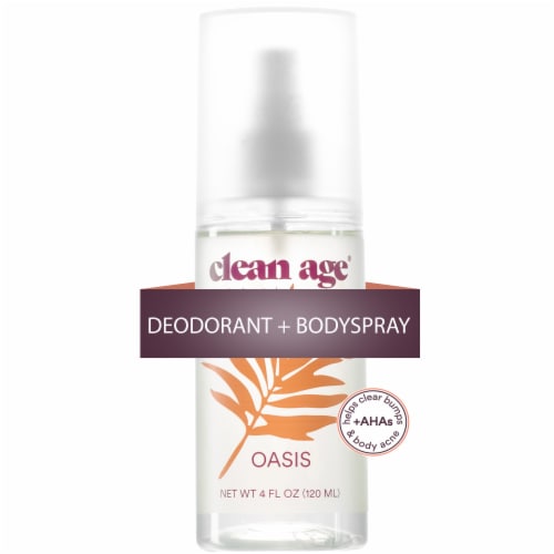 Clean Age® Deodorant & Body Spray Oasis Perspective: front