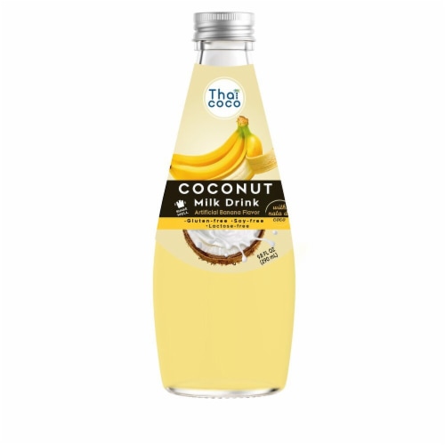 Thai Coco Banana Flavor Coconut Milk Drink Perspective: front