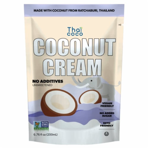 Thai Coco Coconut Cream Pouch Perspective: front