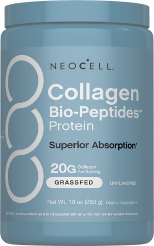 NeoCell Collagen Bio-Peptides Protein 10 Oz Perspective: front