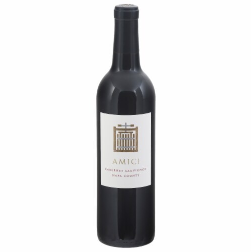 Amici Cellars Cabernet Sauvignon Wine Perspective: front