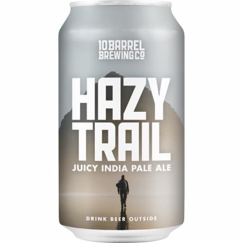 10 Barrel Brewing Hazy Trail Juicy India Pale Ale Perspective: front