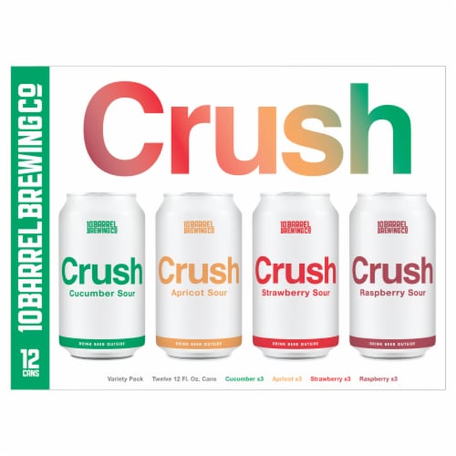 10 Barrel Brewing Crush Variety Pack Perspective: front