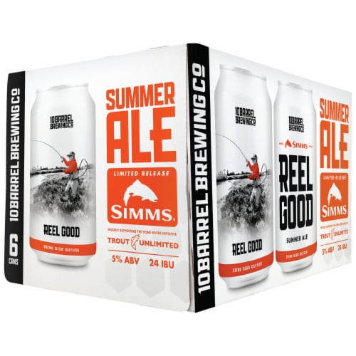 10 Barrel Brewing Reel Good Summer Ale Perspective: front