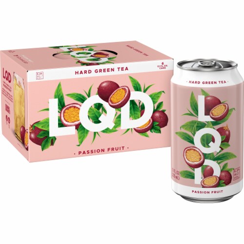 LQD Creative Liquids Passion Fruit Hard Green Tea Perspective: front