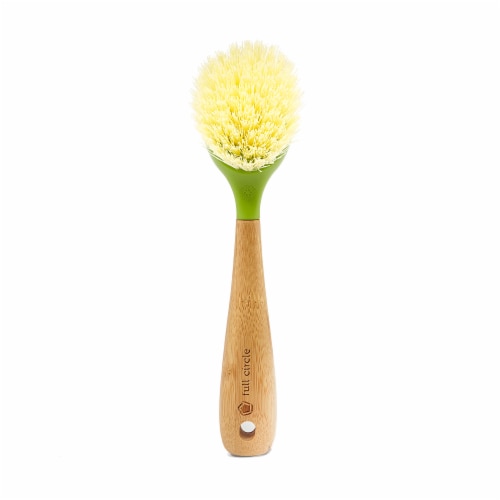 Full Circle Be Good Dish Brush - Green Perspective: front