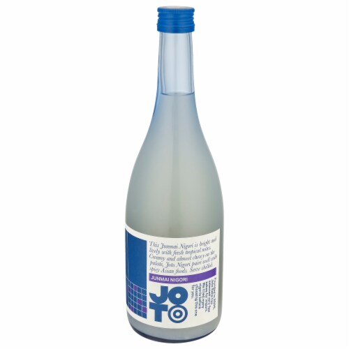 Joto Junmai Nigori Sake Perspective: front