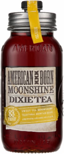 American Born Dixie Sweet Tea Moonshine Perspective: front
