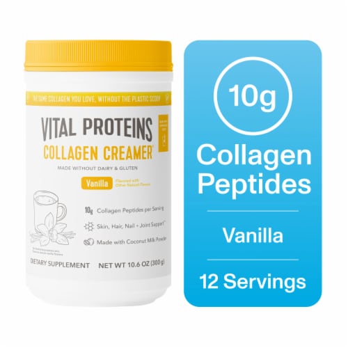 Vital Proteins Vanilla Collagen Creamer Perspective: front