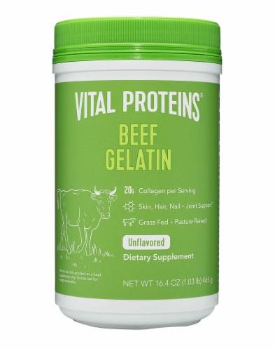Vital Proteins Unflavored Beef Gelatin Perspective: front