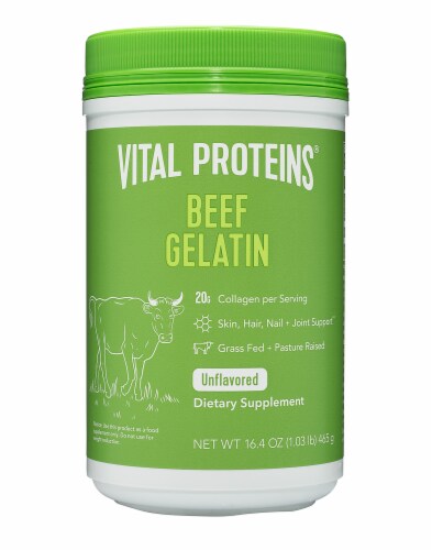 Vital Proteins Unflavored Beef Gelatin Perspective: front
