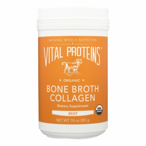 Vital Proteins® Organic Bone Broth Collagen   Beef Perspective: front