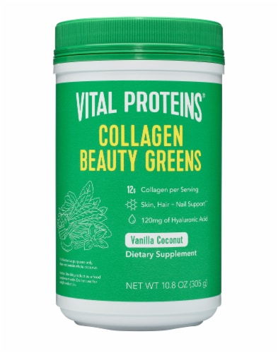 Vital Proteins Collagen Beauty Greens (Bovine) Dietary Supplement Perspective: front