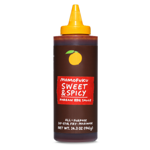 Momofuku Sweet & Spicy Korean BBQ Sauce Perspective: front