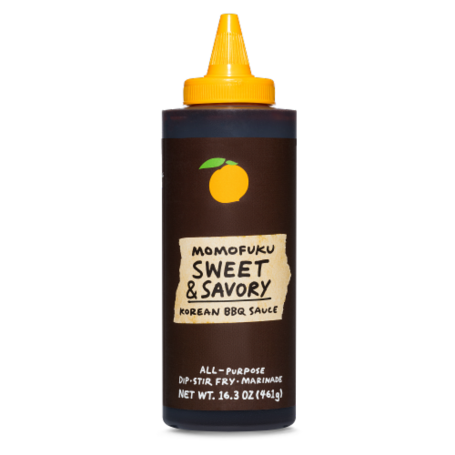Momofuku Sweet & Savoy Korean BBQ Sauce Perspective: front