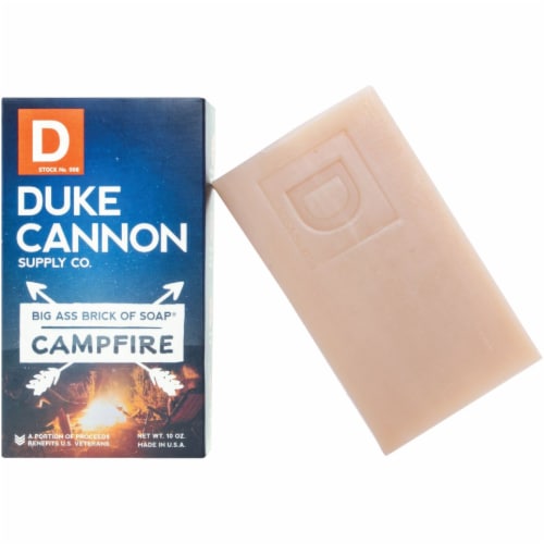 Duke Cannon 10 Oz. Campfire Big Ass Brick of Soap 03CAMPFIRE1 Perspective: front