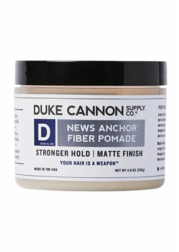 Duke Cannon News Anchor™ Fiber Pomade Perspective: front