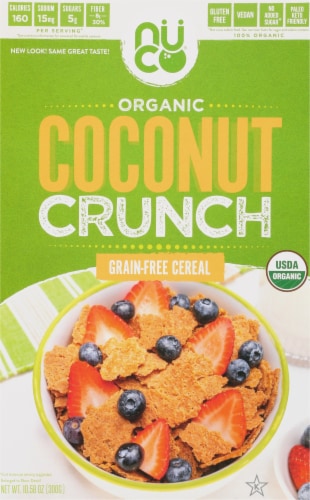 NUCO Coconut Crunch Grain-Free Cereal Perspective: front