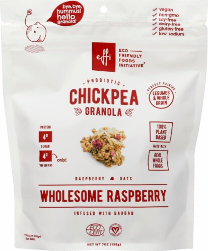 EFFi Foods Probiotic Chickpea Granola Clusters - Pecan & Pumpkin Perspective: front