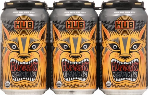 Hopworks Urban Brewery Horip Ale Beer Perspective: front