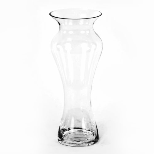 CBK Monroe Glass Vase - Clear Perspective: front