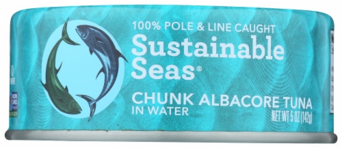 Sustainable Seas® Chunk Albacore Tuna in Water Perspective: front