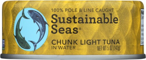 Sustainable Seas® Chunk Light Tuna Perspective: front