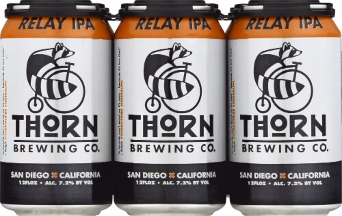 Thorn Brewing Co Relay IPA Perspective: front