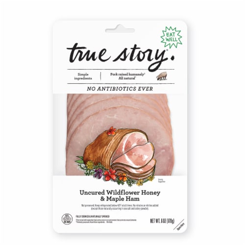 True Story® Uncured Wildflower Honey & Maple Ham Perspective: front