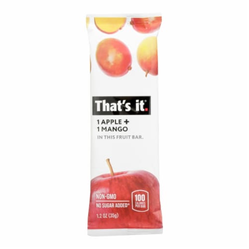 That’s It Apple + Strawberry Mini Fruit Bars - 0.7 oz