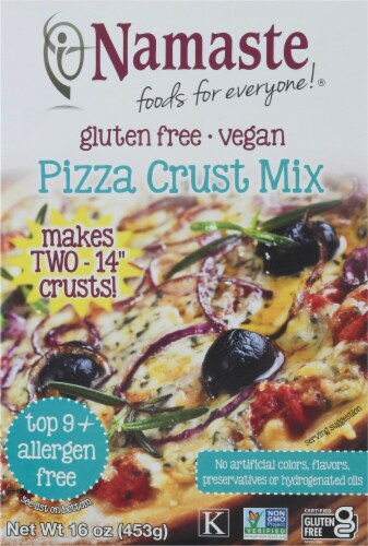 Namaste Foods Gluten Free Pizza Crust Mix Perspective: front