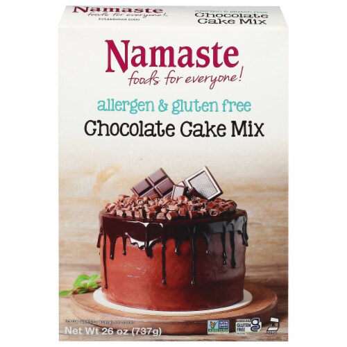 Namaste Foods Gluten-Free Chocolate Cake Mix Perspective: front