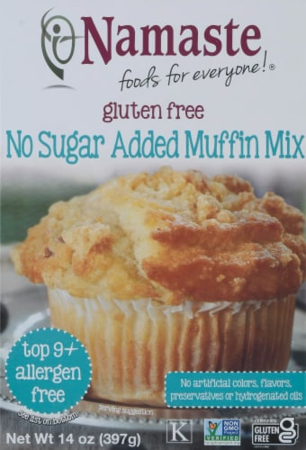 Namaste Gluten-Free Muffin Mix Perspective: front